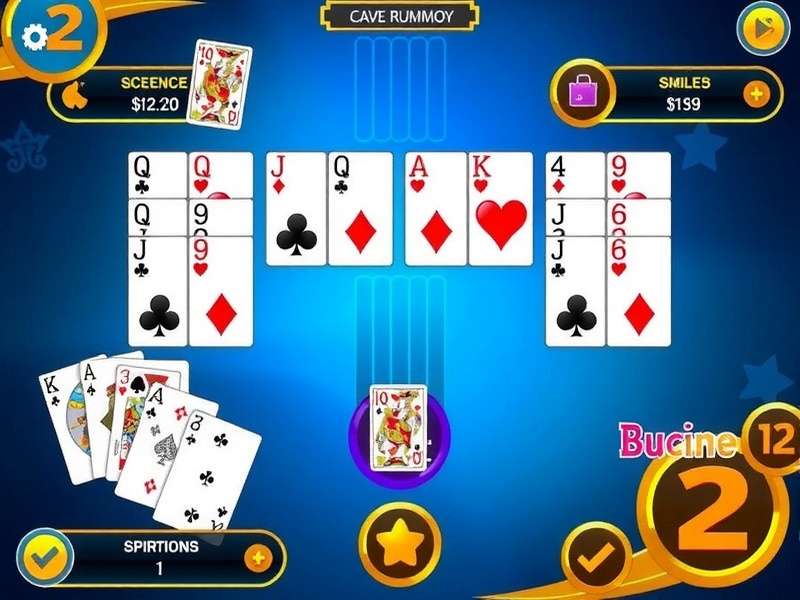 Supreme Pan Rummy Deluxe Game Interface